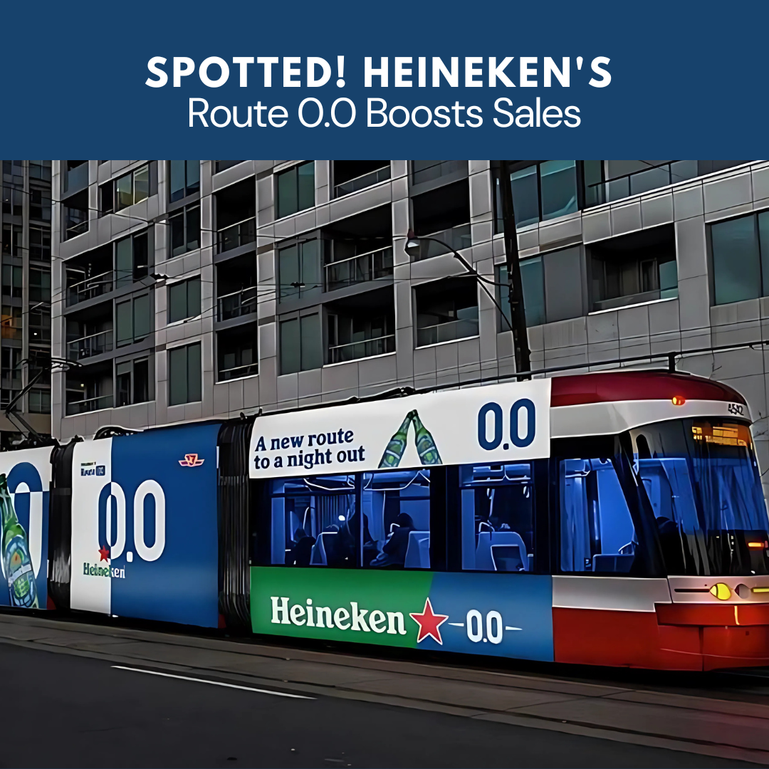 Spotted! Heineken's Route 0.0 Boosts Sales